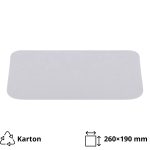 Poklopac za alu posudu 1950 ml 260×190 mm 100 kom