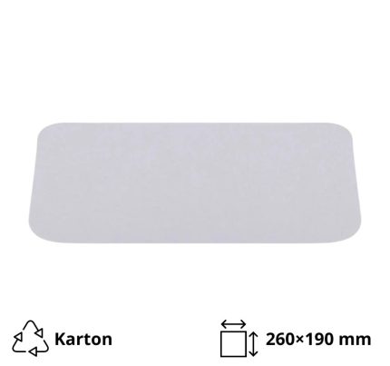 Poklopac za alu posudu 1950 ml 260×190 mm 100 kom