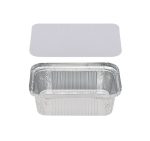 Alu posuda za poklopcem 450 ml 146x121x40mm, 100 kom (komplet)
