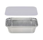 Alu posuda za poklopcem 900 ml 202x137x50mm, 100 kom (komplet)