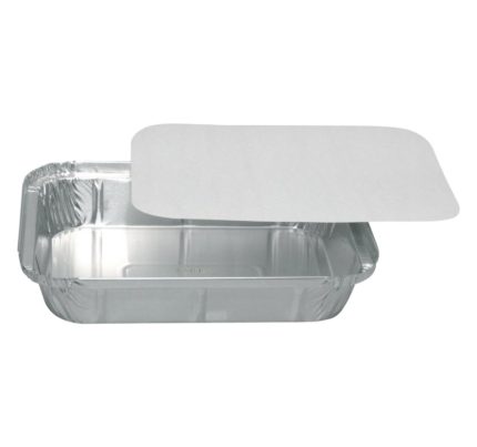 Alu posuda 1100 ml za poklopcem 227x174x42 mm, 100 kom (komplet)