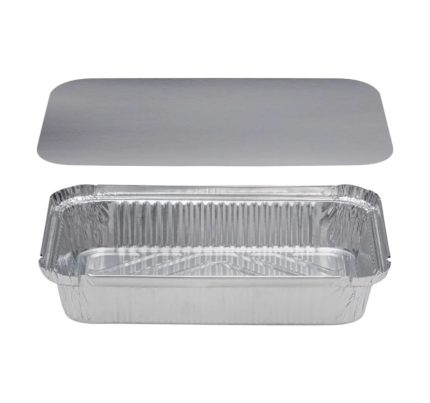 Alu posuda za poklopcem 1125 ml 247x147x45mm (komplet)