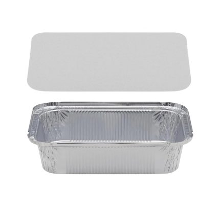 Alu posuda za poklopcem 1950 ml 260x190x56 mm, 100 kom (komplet)
