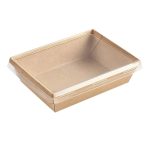 Papirnata posuda OneClick Bottom 500/b za poklopcem (komplet)
