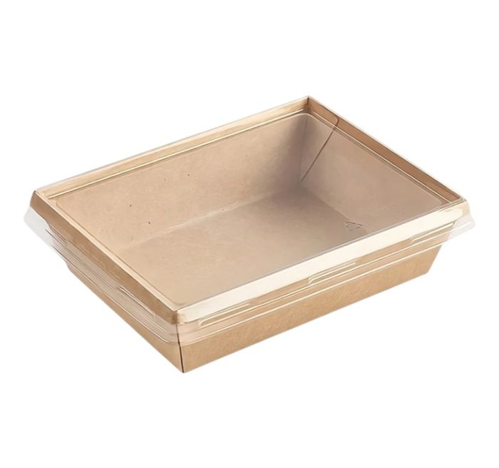 Papirnata posuda OneClick Bottom 500/b za poklopcem (komplet)