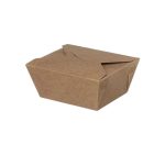 Papirnata posuda 800 ml 112х90х64 mm kraft 50 kom