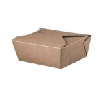 Papirnata posuda 1400 ml 150x120x63 mm kraft 50 kom