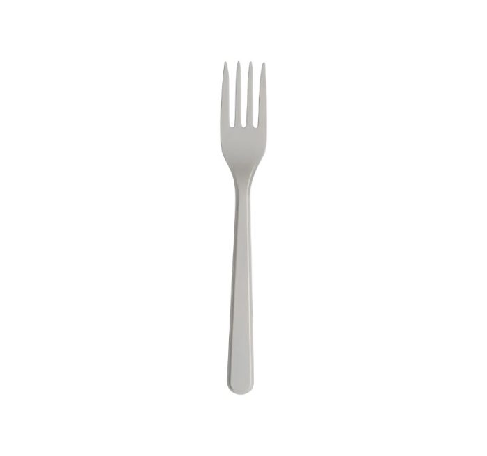 Plastična vilica PP 18 cm bijela 50 kom