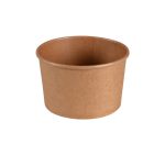 Papirnata posuda 480 (550) ml d=110 mm h=70 mm, kraft, bez poklopca 50 kom