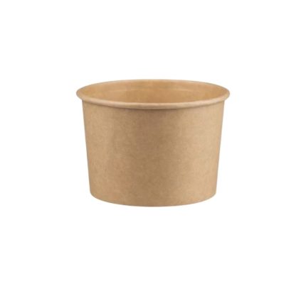 Papirnata posuda 500 ml d=115 mm h=78 mm, kraft, bez poklopca 50 kom