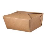 Papirnata posuda 2000 ml 195х140х63 mm kraft 50 kom