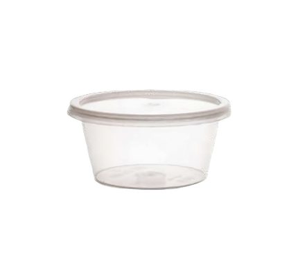 Posuda za umake PP 50 ml sa uklonjivim poklopcem (set)  200 kom