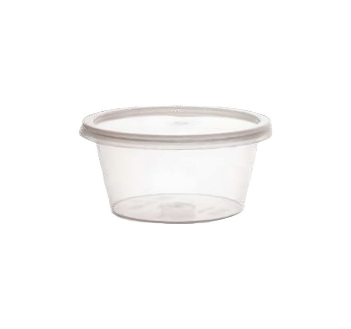 Posuda za umake PP 50 ml sa uklonjivim poklopcem (set)  200 kom
