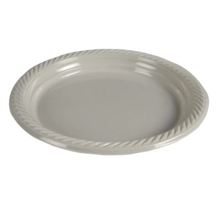 Tanjur PP d=260 mm svijetlo siva 25 kom