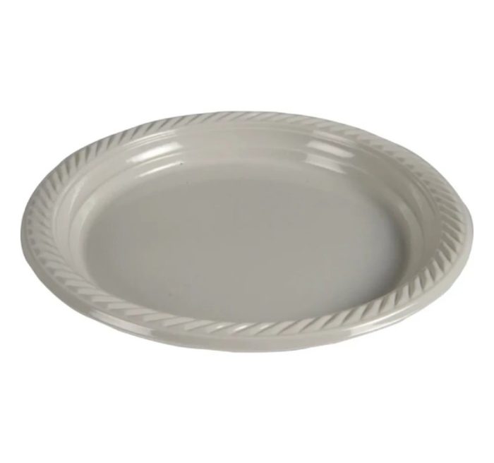 Tanjur PP d=260 mm svijetlo siva 25 kom