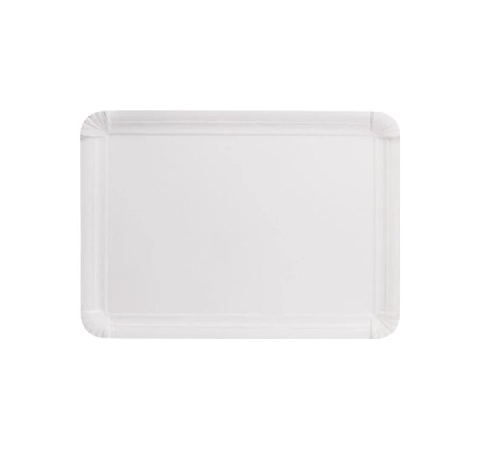 Papirnati tanjur 100х160 mm bijeli 250 kom