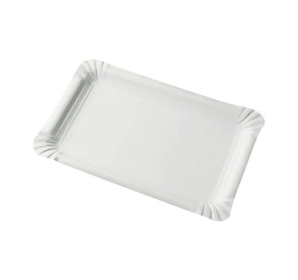 Papirnati tanjur 170х240 mm bijeli 250 kom