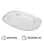 Aluminijski poslužavnik XL 54,8×36 cm 10 kom