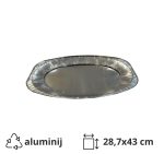 Aluminijski poslužavnik M 28,7×43 cm 10 kom