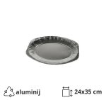 Aluminijski poslužavnikj S 24×35 cm 10 kom