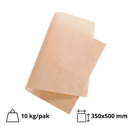 Papir za zamatanje hamburgera 350х500 mm, kraft (1250 kom/pak)