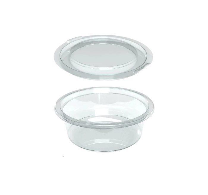 Posuda za umake za poklopcem PET 100 ml, 50 kom (komplet)