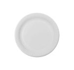 Papirnati tanjur d=150 mm bijeli laminiran 100 kom