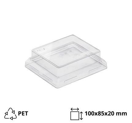 Kupolasti poklopac za posudu OneClick 250 ml 100x85x20 mm  50 kom