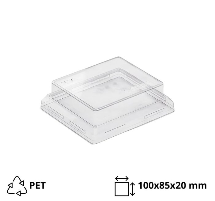 Kupolasti poklopac za posudu OneClick 250 ml 100x85x20 mm  50 kom