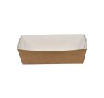 Papirnata plitica 157x82x43 mm (gornje dimenzije) kraft 90 kos