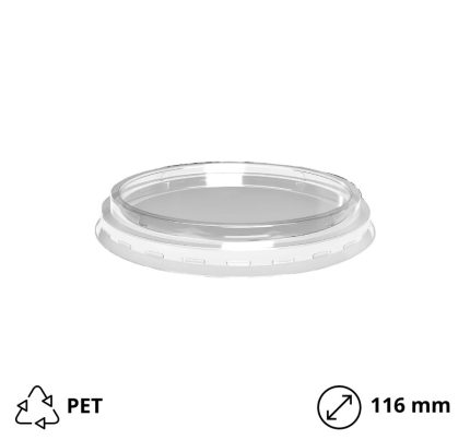 Pokrov PET d=116mm 50 kom