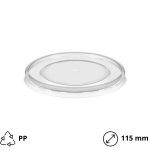 Poklopac PP za posudu 500/750/900 ml d=115 mm 25 kom