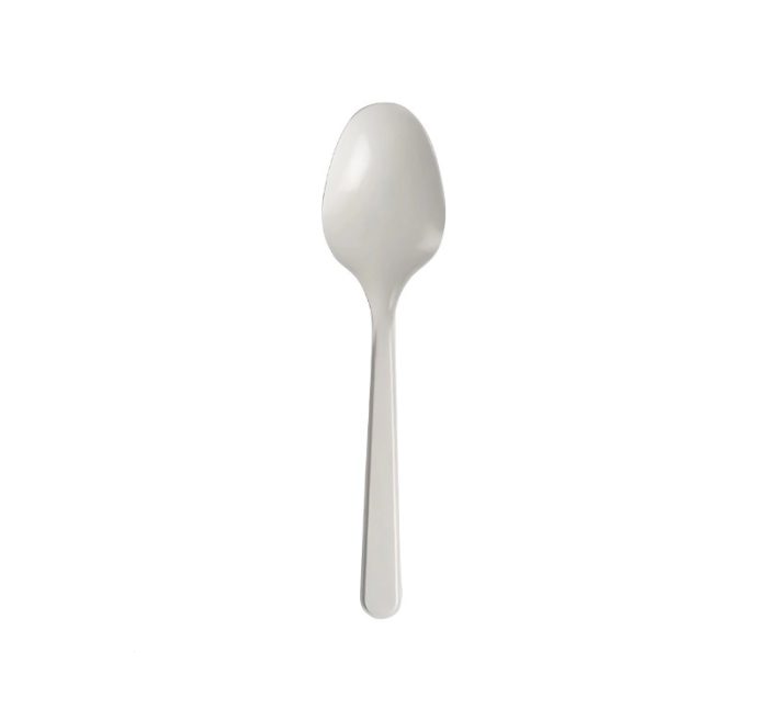 Plastična žlica PP 18 cm bijela 50 kom