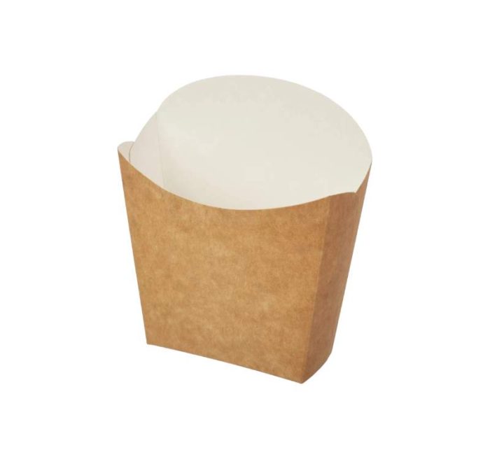 Kutija za pomfrit Fry 132х120х54 mm kraft 50 kom