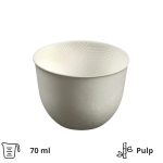 Finger food posodica Tulipan Pulp 70 ml, h=39 mm, d=58 mm 50 kom