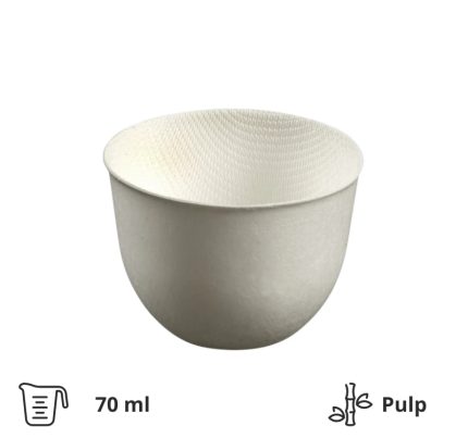 Finger food posodica Tulipan Pulp 70 ml, h=39 mm, d=58 mm 50 kom