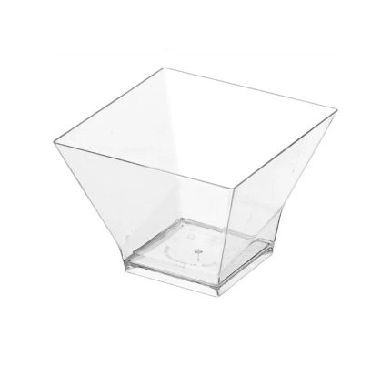 Fingerfood posudica PS 200 ml 70х70х70 mm Pagoda prozirna 50 kom