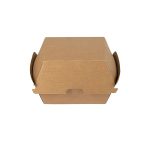 Kutija za hamburger 102x105x80 mm kraft 50 kom