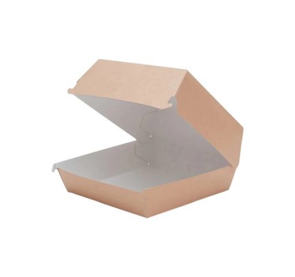 Kutija za hamburgere ECO BURGER 100x100x60 mm kraft 50 kom