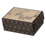 Kutija s poklopcem za desert 30x30x10 cm STREET BOX [8 kom/pak]