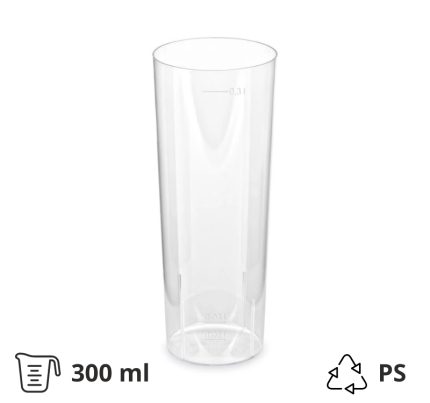 Čaša za koktel od 300 ml, prozirna 10 kom