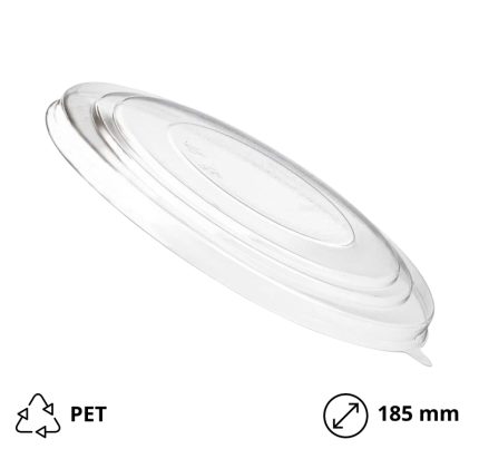 Poklopac PET za posudu 1300 ml d=185 mm 50 kom