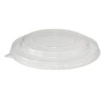 Poklopac PET za papirnatu posudu 1000 ml d=187 mm proziran 25 kom