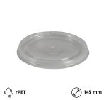 Poklopac rPET za posudu 750 (850) ml d=145 mm 50 kom