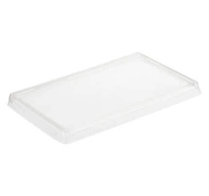Poklopac za posudu OneClick 800 ml 120x200mm, prozoren,raven  50 kom