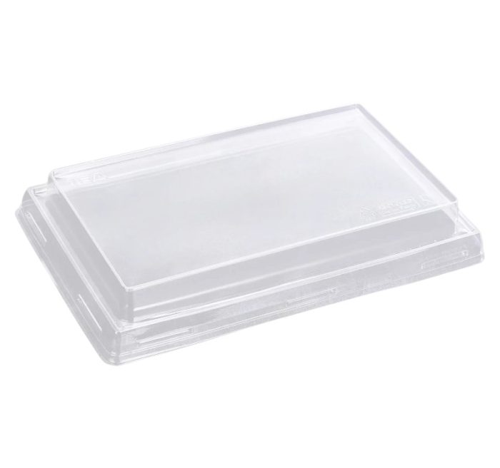 Poklopac za posudu OneClick 800 ml 120x200mm, prozoren, h=20 mm 50 kom