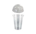 Čaša rPET 400 (380) ml d=95 mm h=120 mm za poklopcem 50 kom (komplet)