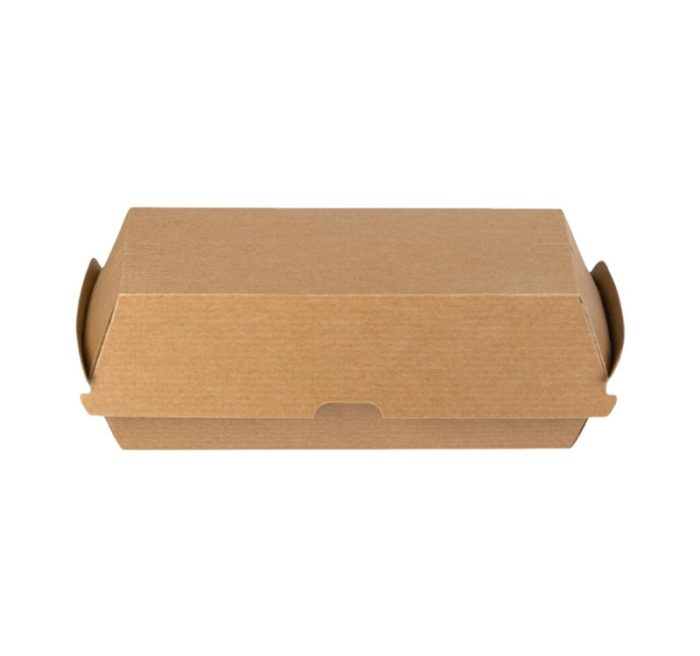 Kutija HOT-DOG BIO  210x70x75 mm kraft 50 kom