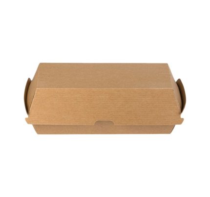 Kutija Fast Food BIO kraft 205x100x80 mm 100 kom