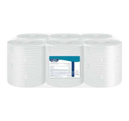 Papirnati ručnici 2 sl 130m h=39cm bijela centralno izvlačenje sa perforacijom (list 39x20cm) Cellulose Paloma 6 rol